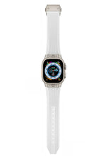 Apple Watch Uyumlu Streamlined Silikon Kordon Alabaster  bikordon