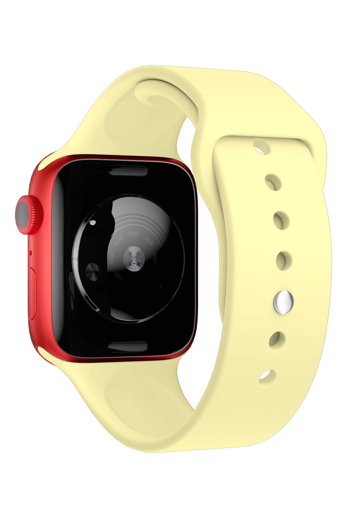 Apple Watch Compatible Silicone Sport Band Cosmic Yellow