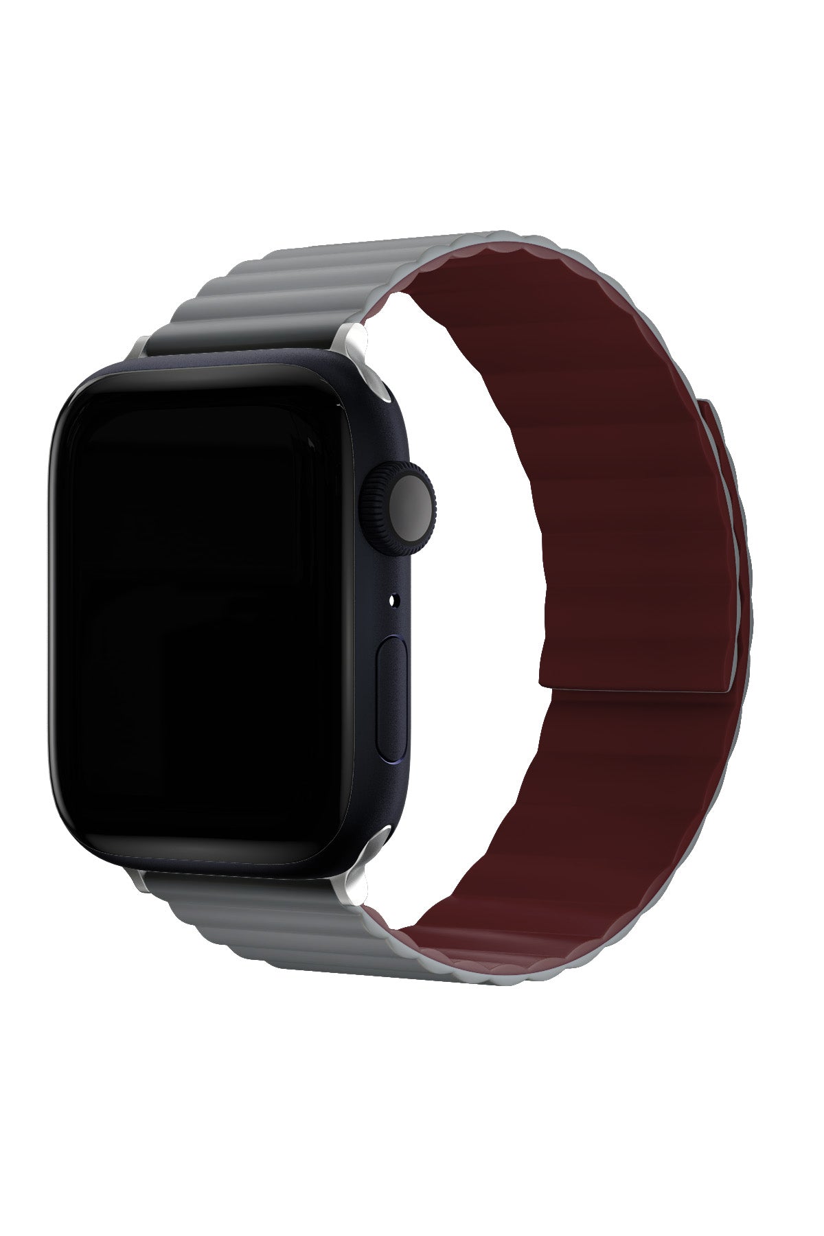 Apple Watch Uyumlu Baklalı Louis Loop Kordon Stone Red  bikordon