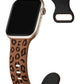 Apple Watch Uyumlu Leoline Silikon Spor Kordon Ebony Cocoa bikordon