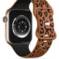 Apple Watch Uyumlu Leoline Silikon Spor Kordon Ebony Cocoa bikordon