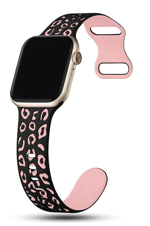 Apple Watch Uyumlu Leoline Silikon Spor Kordon Mocha Mist