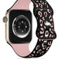 Apple Watch Uyumlu Leoline Silikon Spor Kordon Mocha Mist