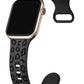 Apple Watch Uyumlu Leoline Silikon Spor Kordon Obsidian Glow bikordon