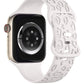 Apple Watch Uyumlu Leoline Silikon Spor Kordon Pearl Frost bikordon