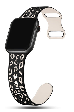 Apple Watch Uyumlu Leoline Silikon Spor Kordon Shadow Ash bikordon