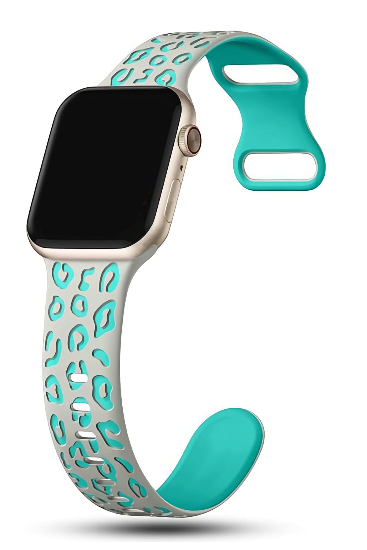 Apple Watch Uyumlu Leoline Silikon Spor Kordon Storm Breeze bikordon