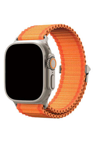 Apple Watch Uyumlu Round Pipe Kordon Amber Glow bikordon