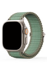 Apple Watch Uyumlu Round Pipe Kordon Emerald Mist bikordon