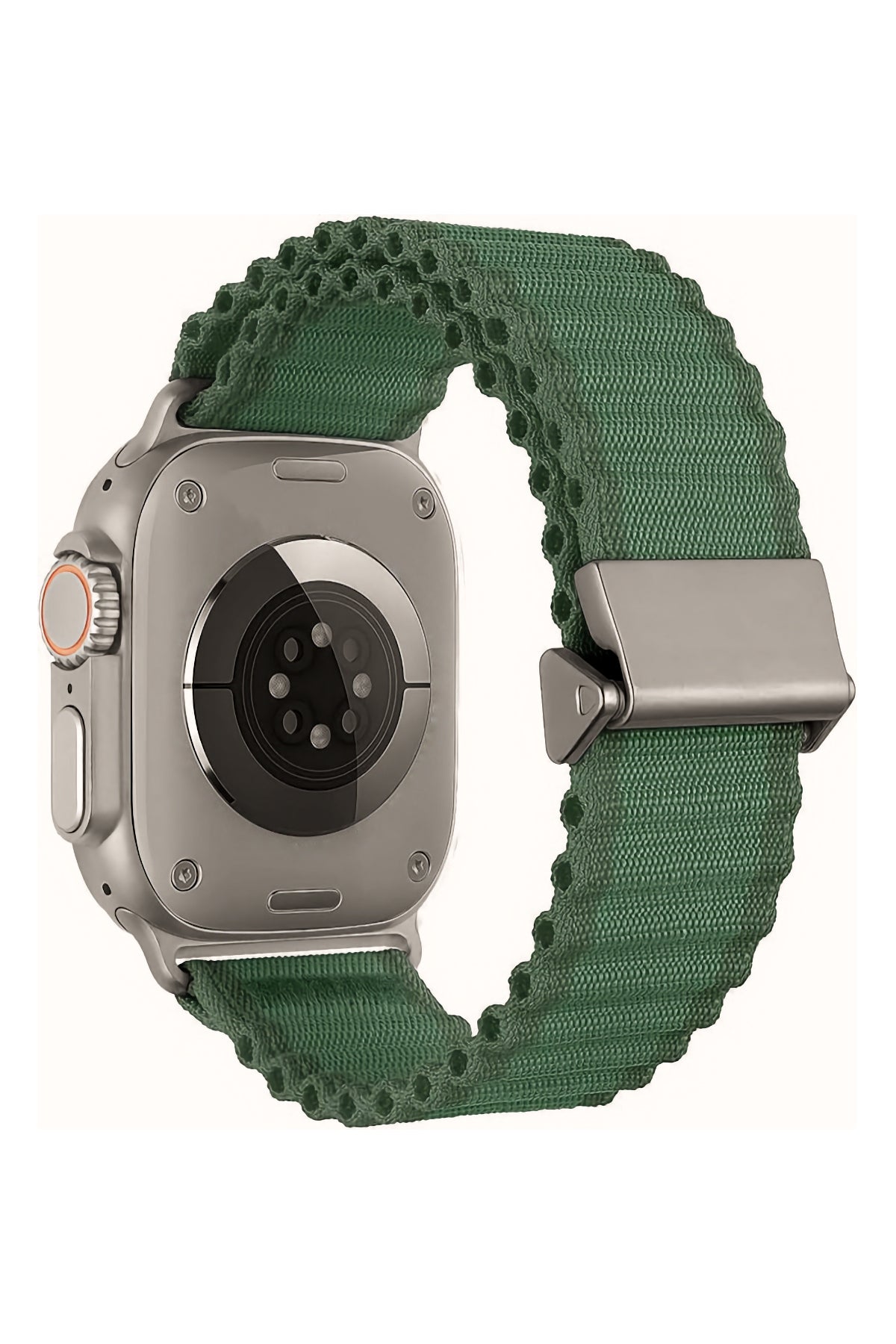 Apple Watch Uyumlu Round Pipe Kordon Emerald Mist bikordon