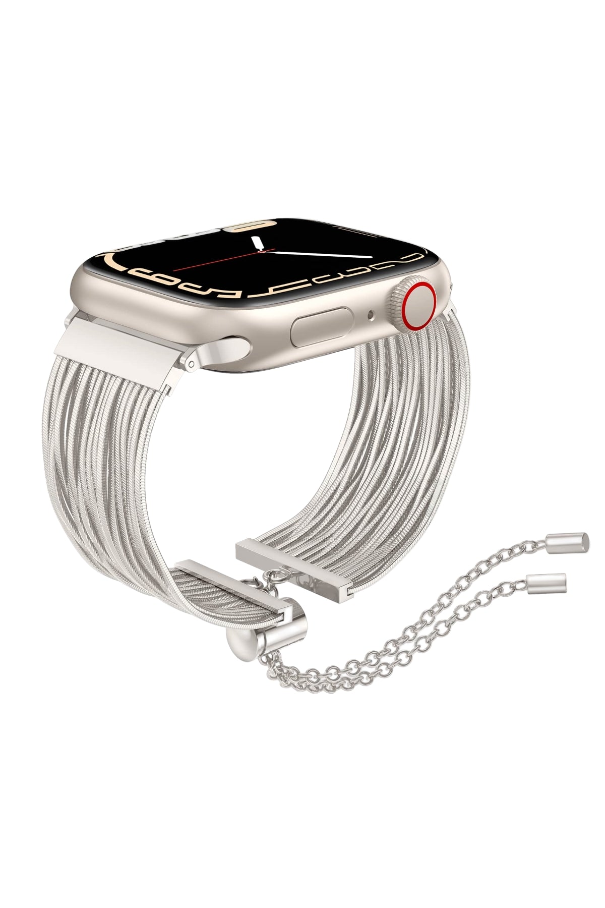 Apple Watch Uyumlu Tassel Chain Kordon Starlight bikordon