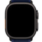 Apple Watch Uyumlu Trail Loop Kordon Siyah Tokalı Blueo bikordon