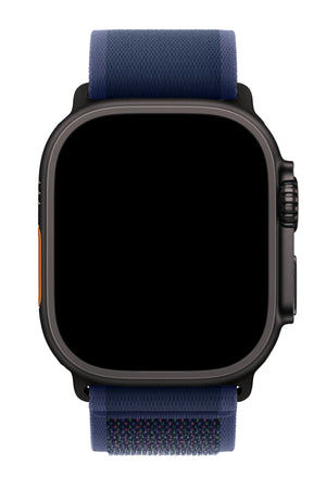 Apple Watch Uyumlu Trail Loop Kordon Siyah Tokalı Blueo bikordon