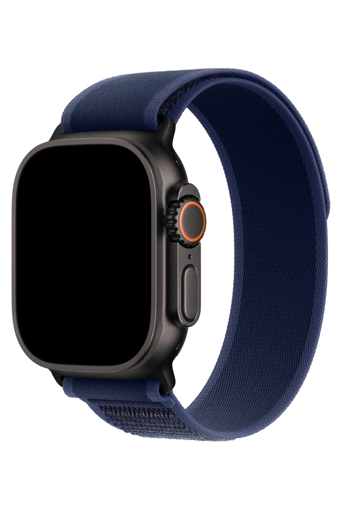 Apple Watch Uyumlu Trail Loop Kordon Siyah Tokalı Blueo bikordon