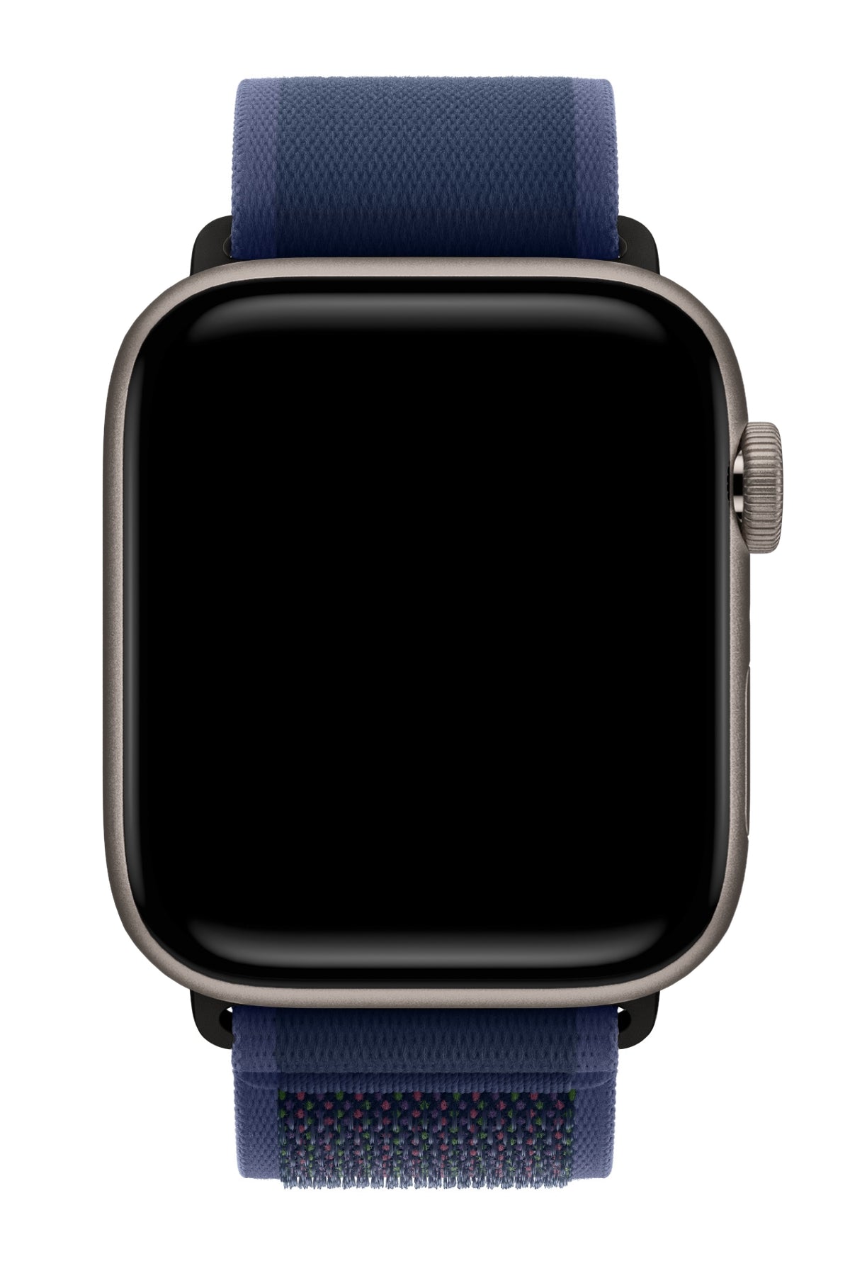 Apple Watch Uyumlu Trail Loop Kordon Siyah Tokalı Blueo bikordon