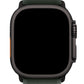 Apple Watch Uyumlu Trail Loop Kordon Siyah Tokalı Greeni bikordon