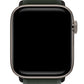 Apple Watch Uyumlu Trail Loop Kordon Siyah Tokalı Greeni bikordon