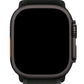 Apple Watch Uyumlu Trail Loop Kordon Siyah Tokalı Smoky bikordon