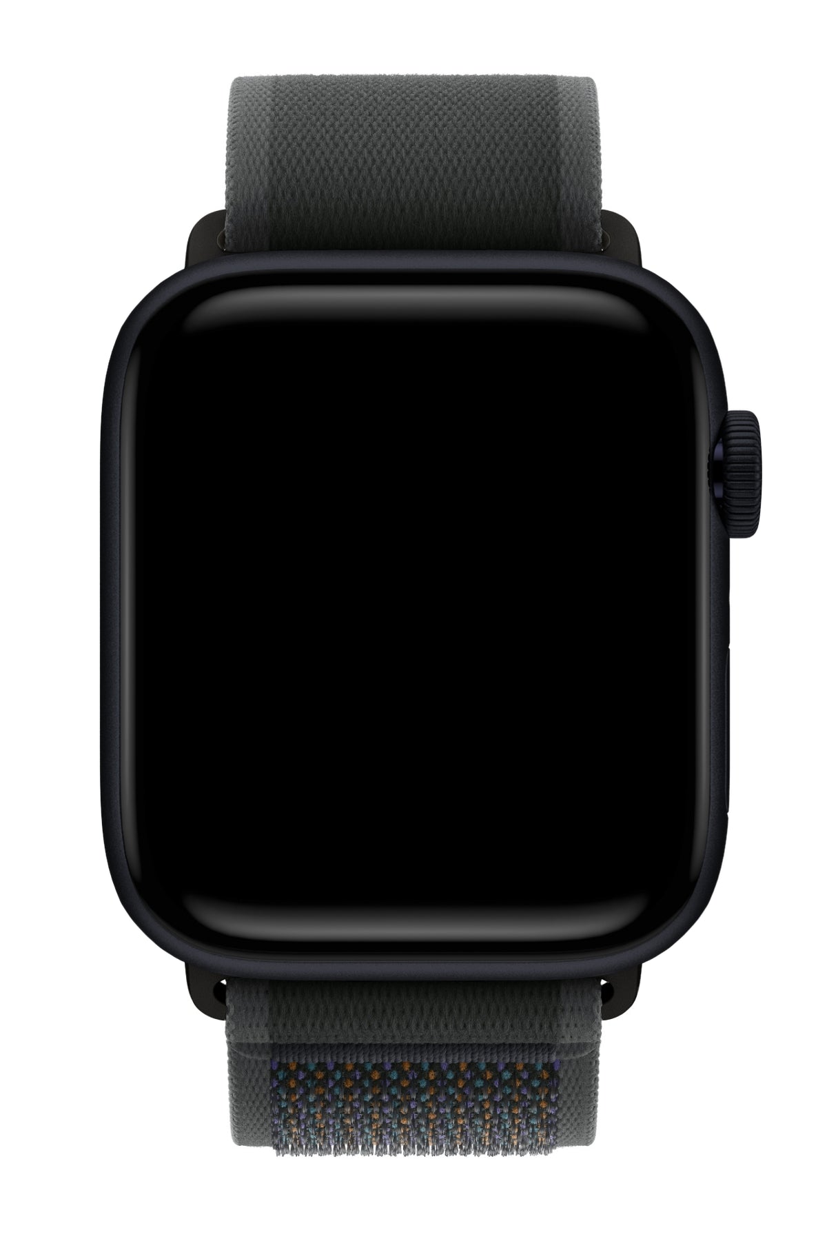 Apple Watch Uyumlu Trail Loop Kordon Siyah Tokalı Smoky bikordon