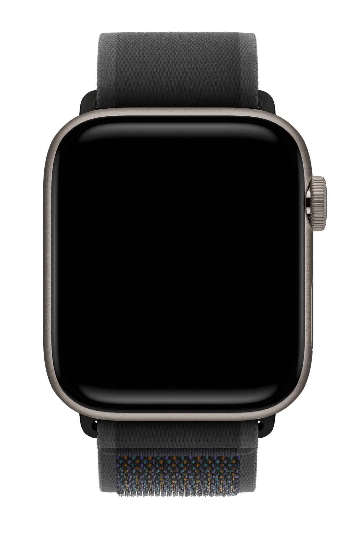 Apple Watch Uyumlu Trail Loop Kordon Siyah Tokalı Smoky bikordon