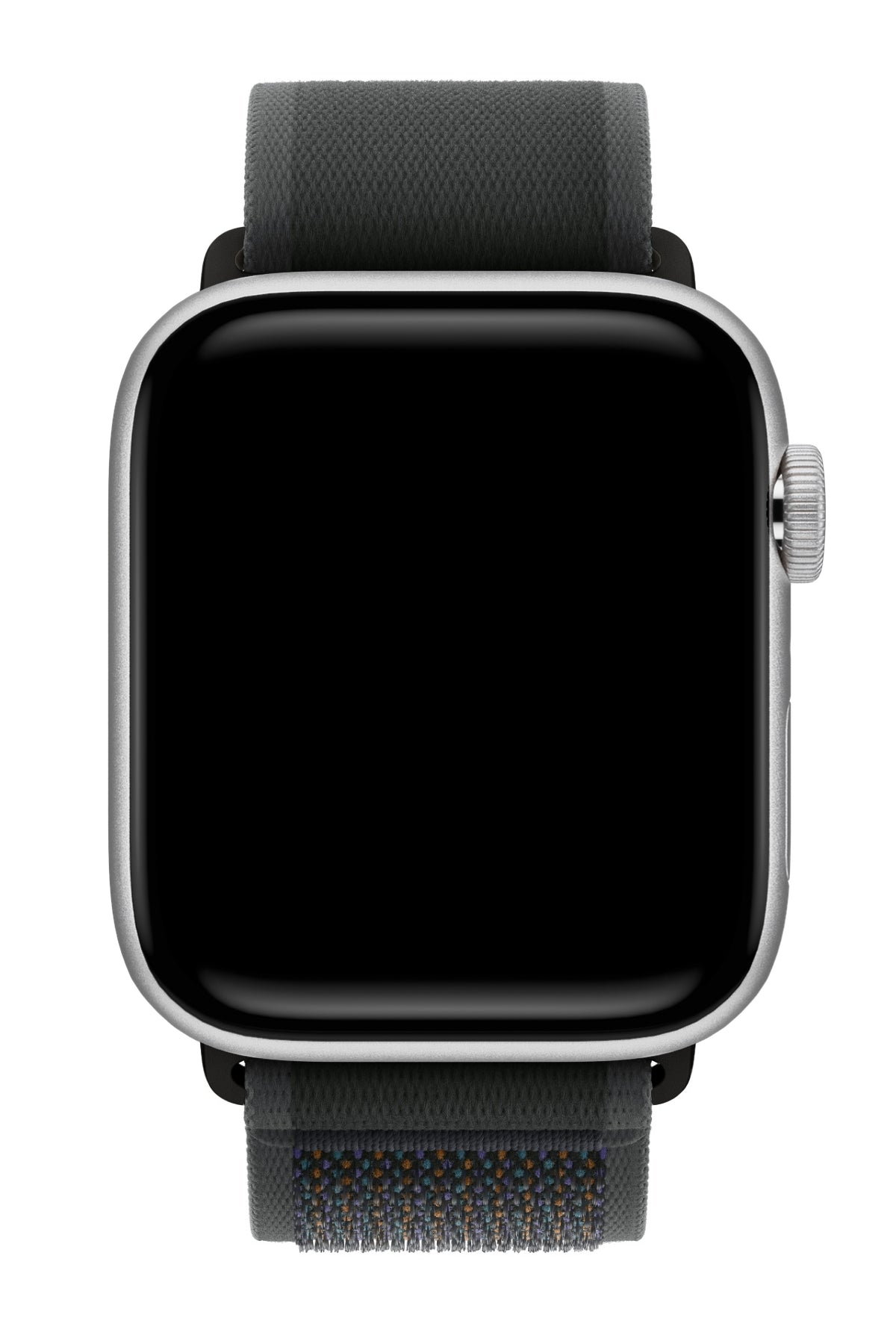 Apple Watch Uyumlu Trail Loop Kordon Siyah Tokalı Smoky bikordon