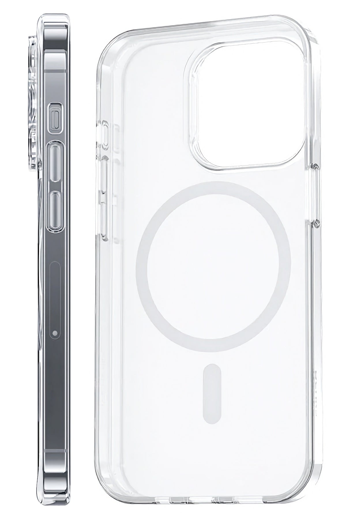 Benks Apple iPhone 15 Pro Max Uyumlu Magsafe Magic Şeffaf Kılıf  Benks