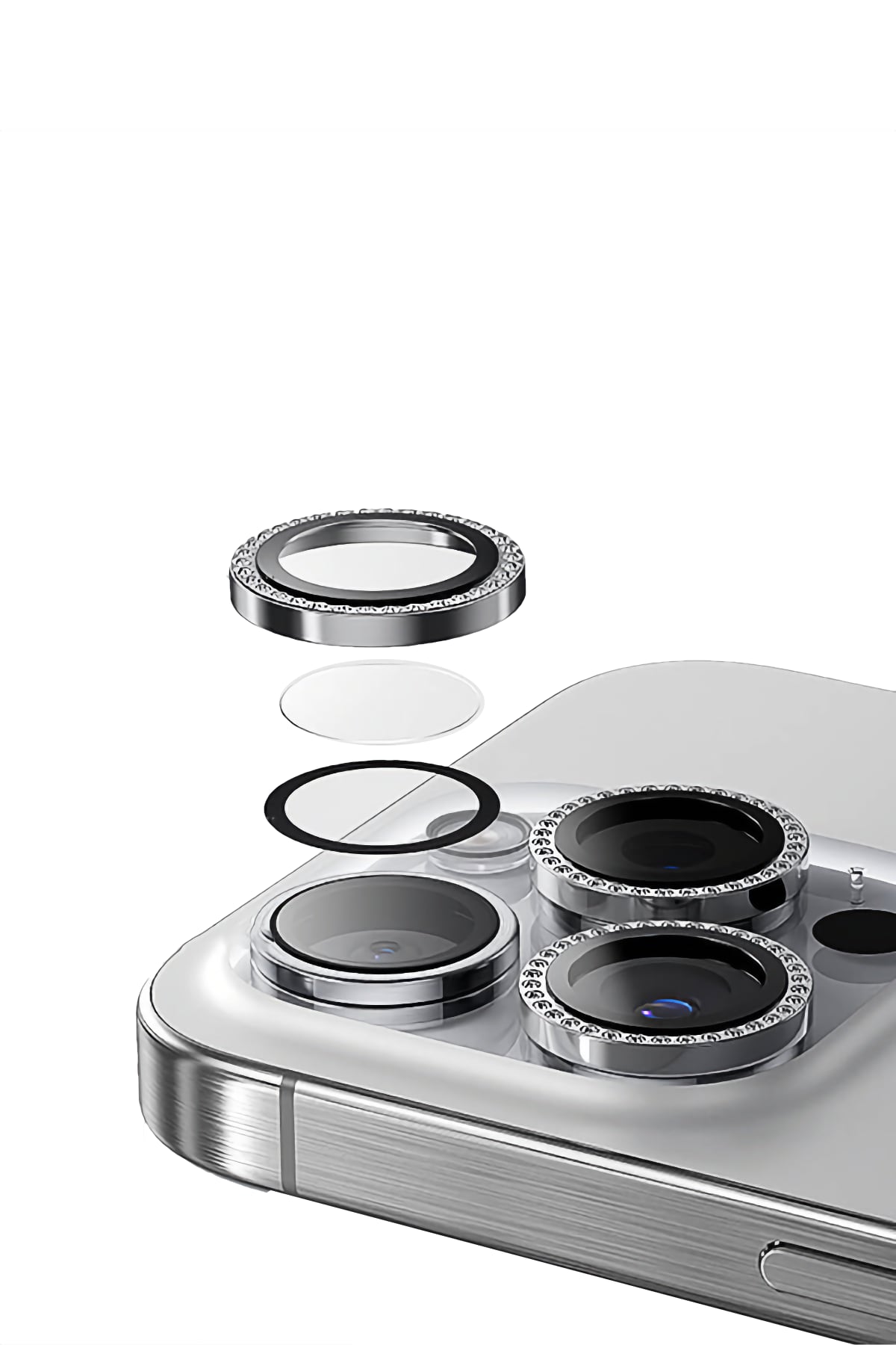 Casebang Gem iPhone 15 Series Camera Lens Protector