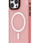 Youngkit Colored Sand iPhone 15 Pro Max uyumlu Magsafe Buzlu Pembe Kılıf  Youngkit