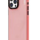 Youngkit Colored Sand iPhone 15 uyumlu Buzlu Pembe Kılıf  Youngkit