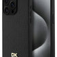 DKNY 3D Texture Pattern iPhone 15 Pro Magsafe Uyumlu Kılıf Siyah  DKNY