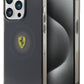 Ferrari iPhone 15 Pro Max Magsafe Uyumlu Dots Silikon Kılıf Siyah  Ferrari