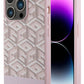 Guess iPhone 15 Pro Max Uyumlu Gcube Silikon Kılıf Pembe  Guess