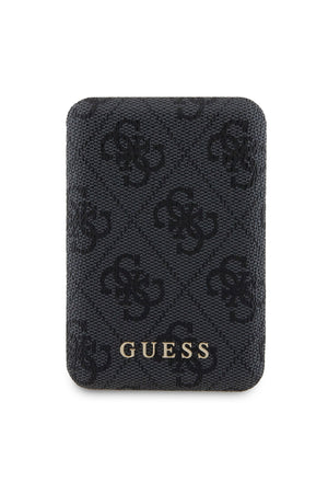 Guess 4G Desenli 5000 mAh 15w Magsafe Powerbank Siyah Guess