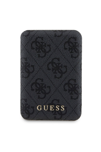 Guess 4G Desenli 5000 mAh 15w Magsafe Powerbank Siyah Guess