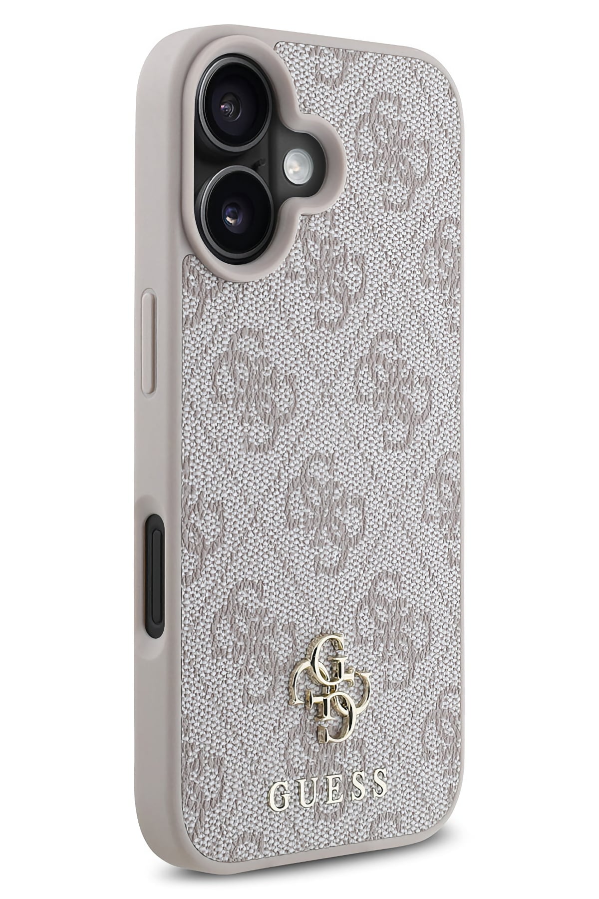 Guess Classic 4G Logolu iPhone 16 Plus Magsafe Uyumlu Kılıf Pembe Guess