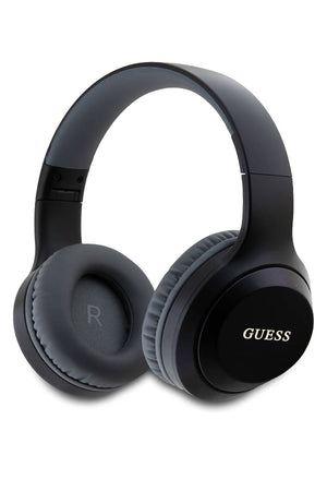 Guess Kulak Üstü Bluetooth 5.3 Katlanabilir Kulaklık Klasik Logolu Siyah  Guess