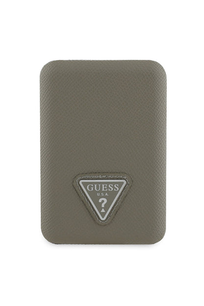 Guess Üçgen Logolu 5000 mAh 15w Magsafe Powerbank Kahverengi Guess