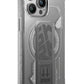 SkinArma iPhone 15 Pro Magsafe Uyumlu Helio Kılıf Gri  SkinArma