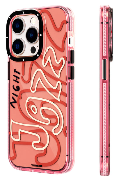 Youngkit Jazz iPhone 14 Pro Max Pembe Kılıf  Youngkit