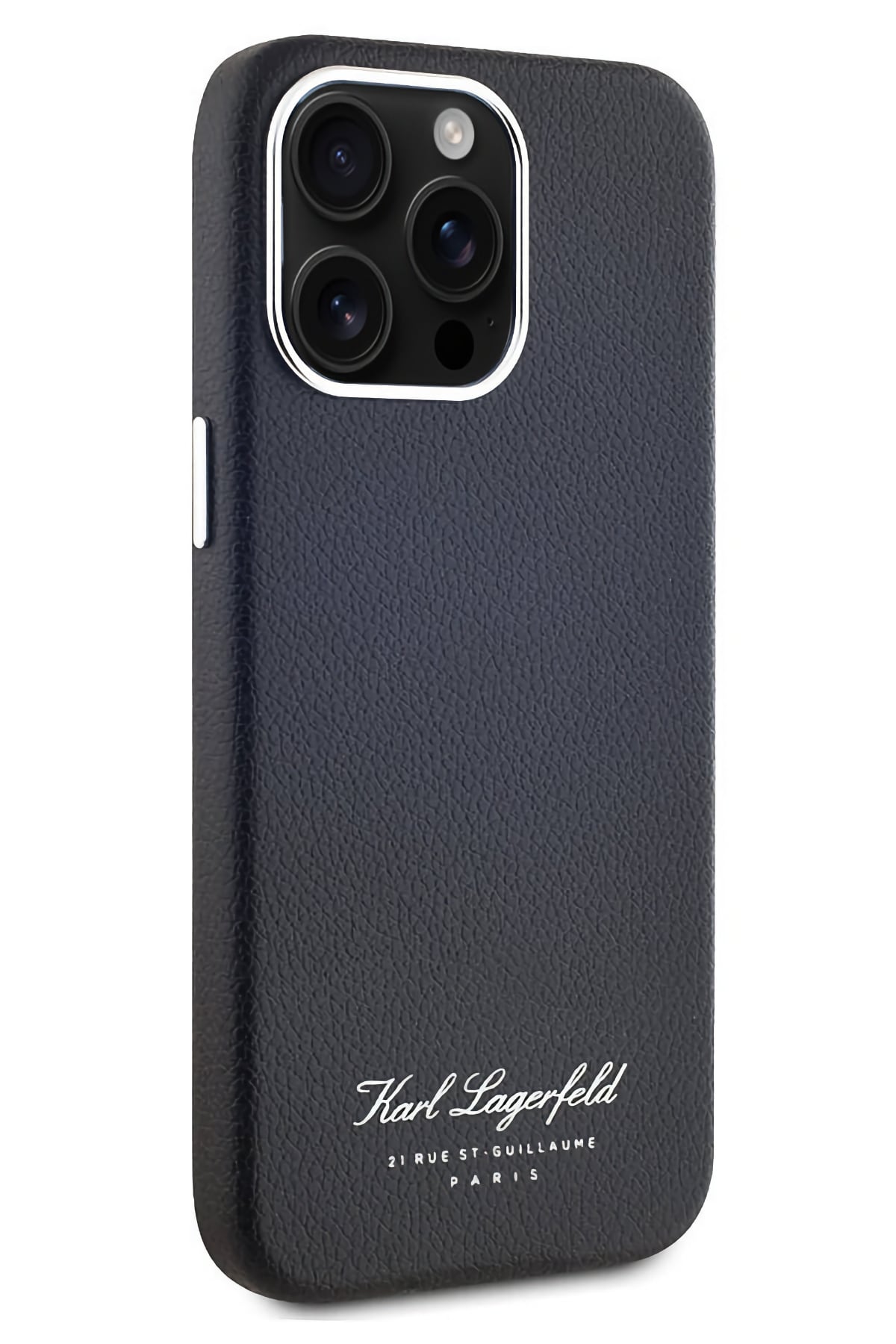 Karl Lagerfeld Hotel iPhone 15 Pro Kılıf Siyah  Karl Lagerfeld