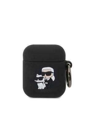 Karl Lagerfeld Karl & Choupette Apple Airpods 2. Nesil Kılıf Siyah  Karl Lagerfeld