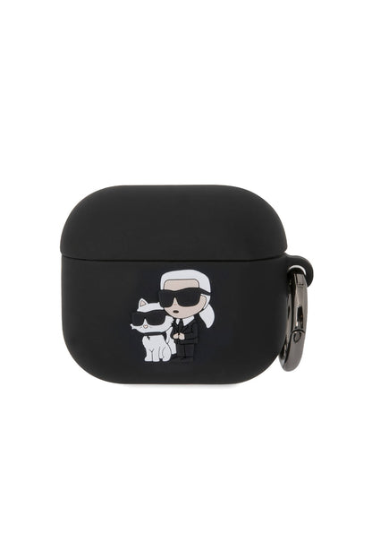 Karl Lagerfeld Karl & Choupette Apple Airpods 3. Nesil Kılıf Siyah  Karl Lagerfeld