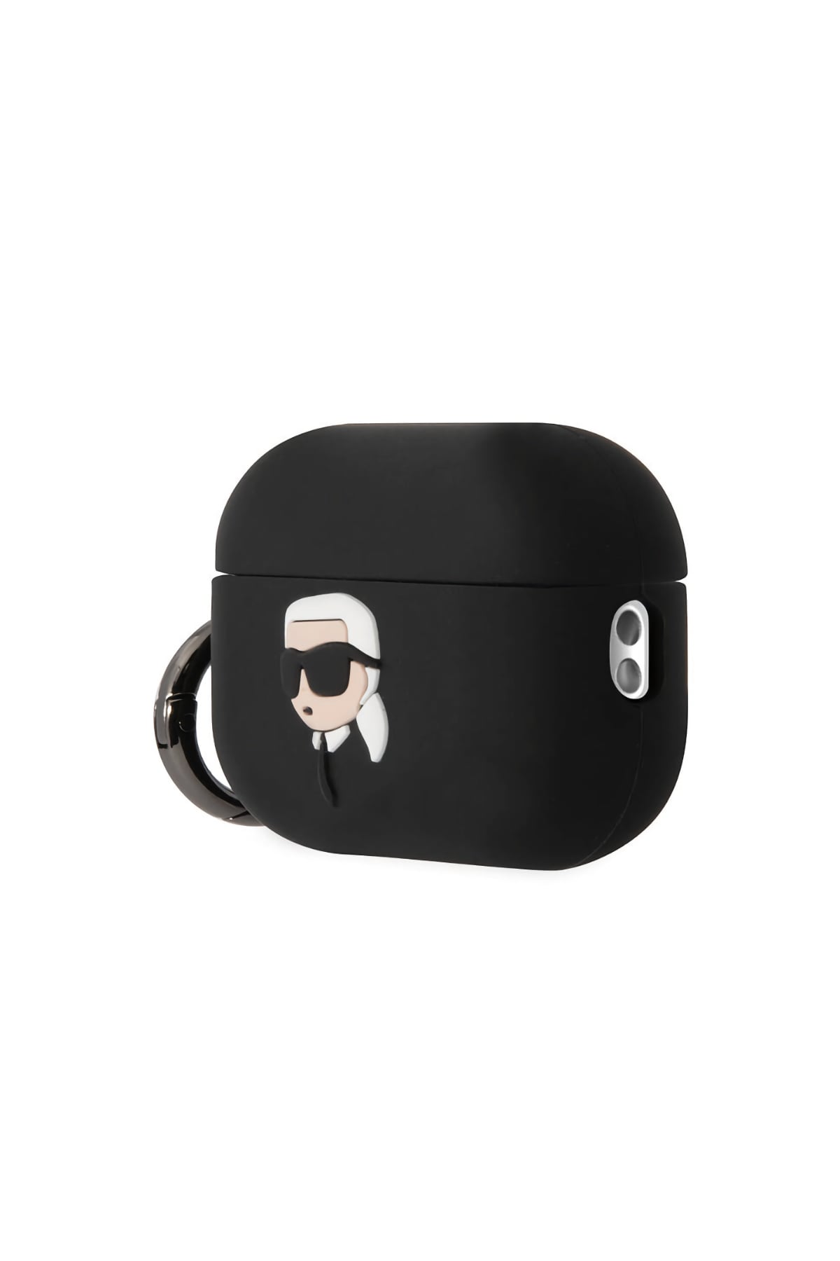 Karl Lagerfeld Karl Head Apple Airpods Pro 2. Nesil Kılıf Siyah  Karl Lagerfeld