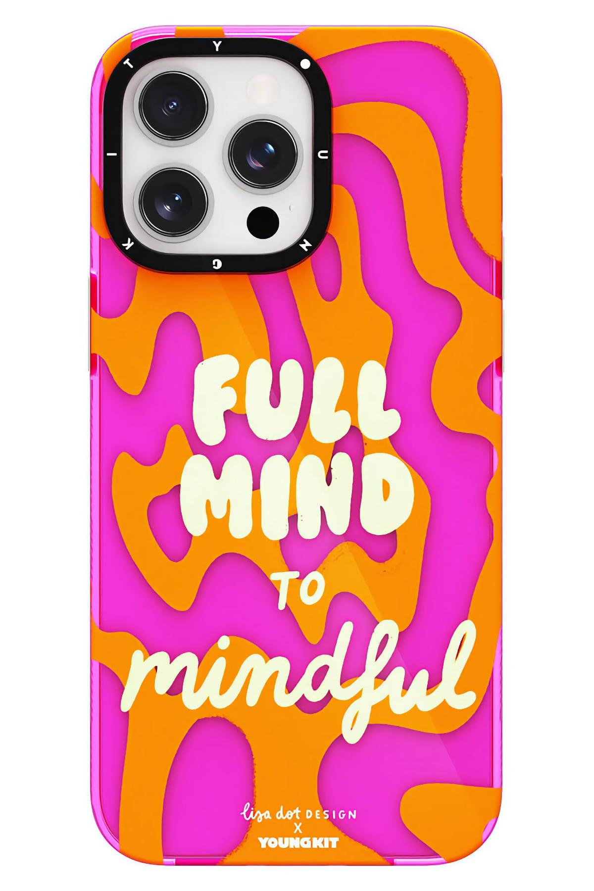 Youngkit Mindfullness iPhone 14 Pro Max Uyumlu Mor  Youngkit