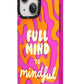 Youngkit Mindfullness iPhone 15 Uyumlu Mor Kılıf  Youngkit