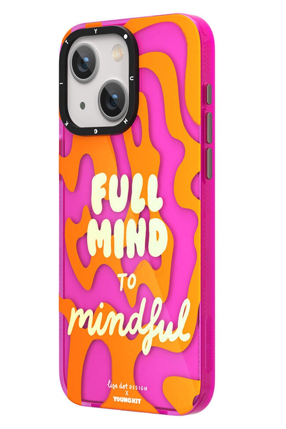 Youngkit Mindfullness iPhone 15 Uyumlu Mor Kılıf  Youngkit