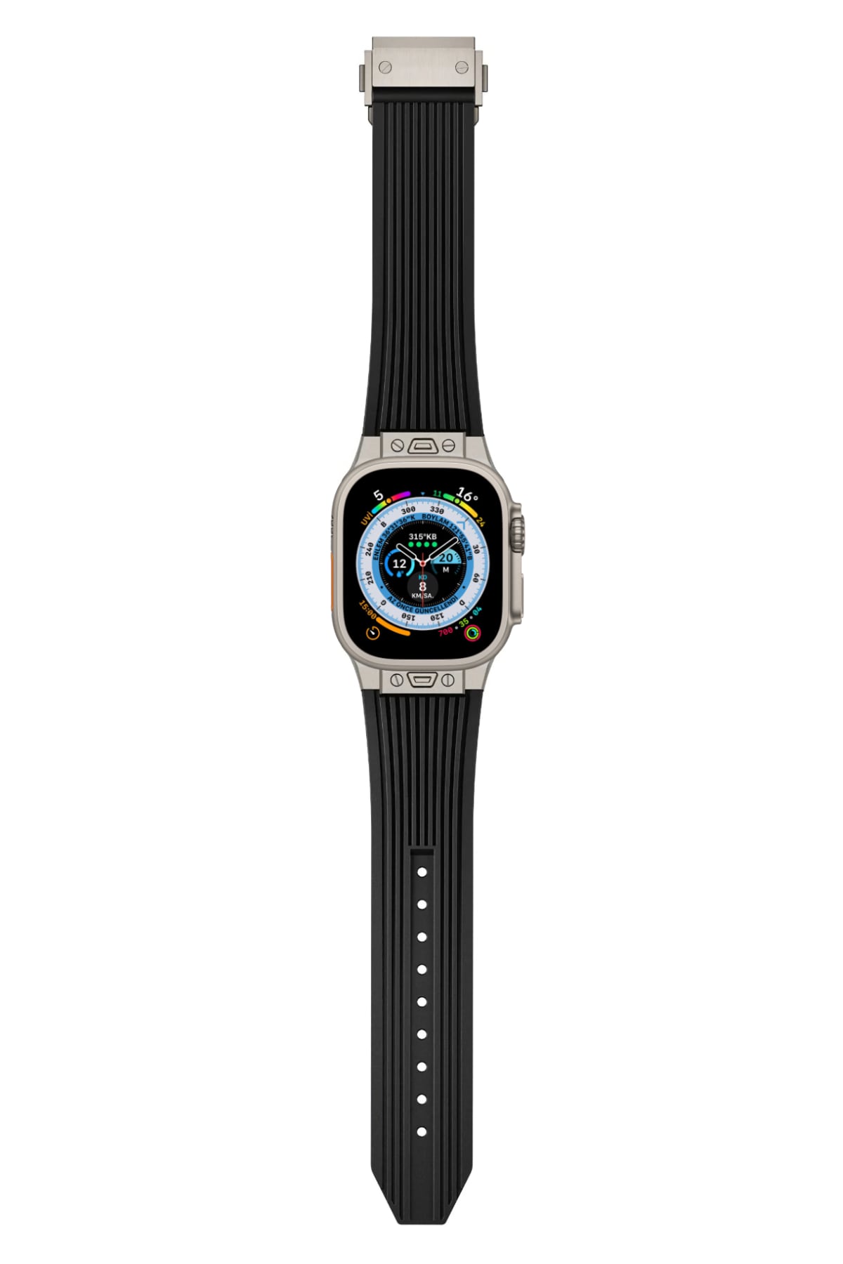 Apple Watch Uyumlu Streamlined Silikon Kordon Olido  bikordon