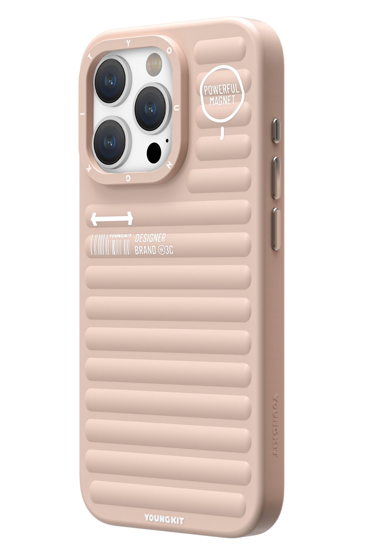 Youngkit Original iPhone 14 Pro Max Uyumlu Pembe Kılıf  Youngkit