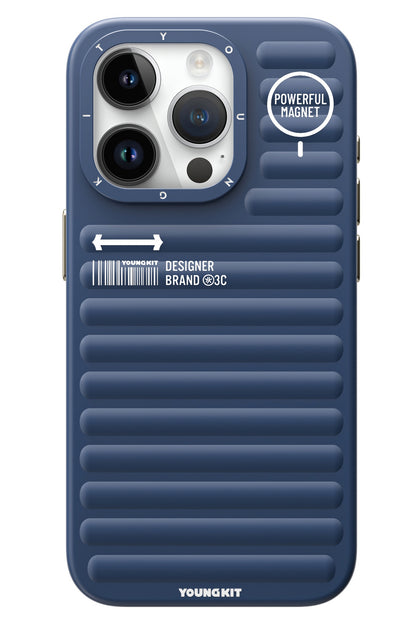 Youngkit Original iPhone 15 Pro Uyumlu Mavi Kılıf  Youngkit