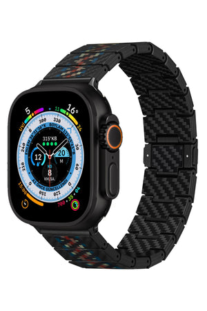 Pitaka Apple Watch / Ultra Karbon Fiber Kordon Rhapsody